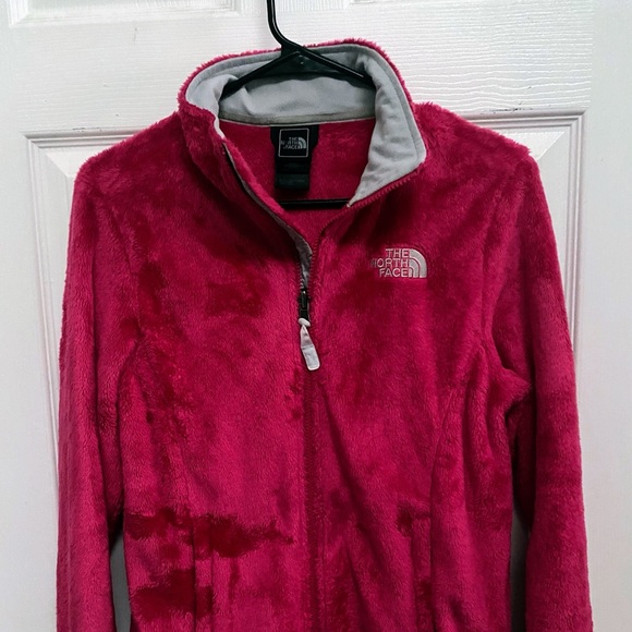 The North Face Hot Pink plush jacket - Picture 1 of 4